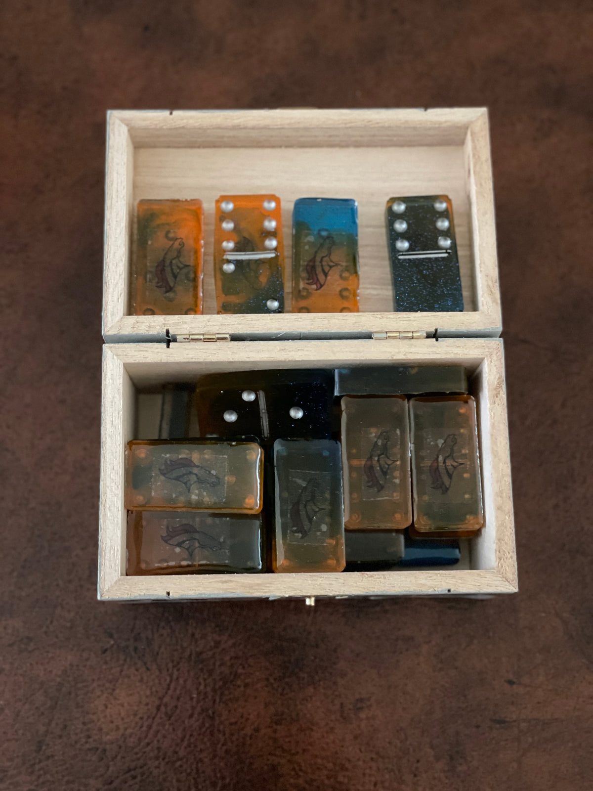 Hand Crafted Custom Resin Dominos