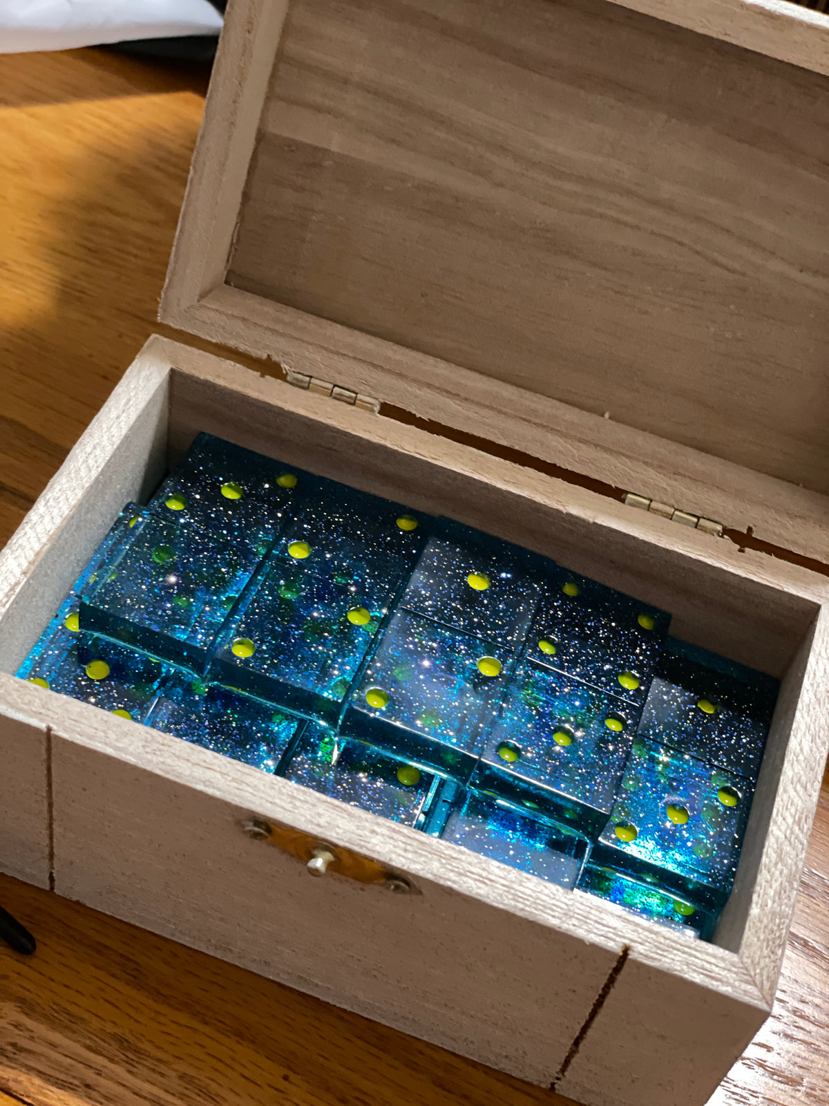 Hand Crafted Custom Resin Dominos