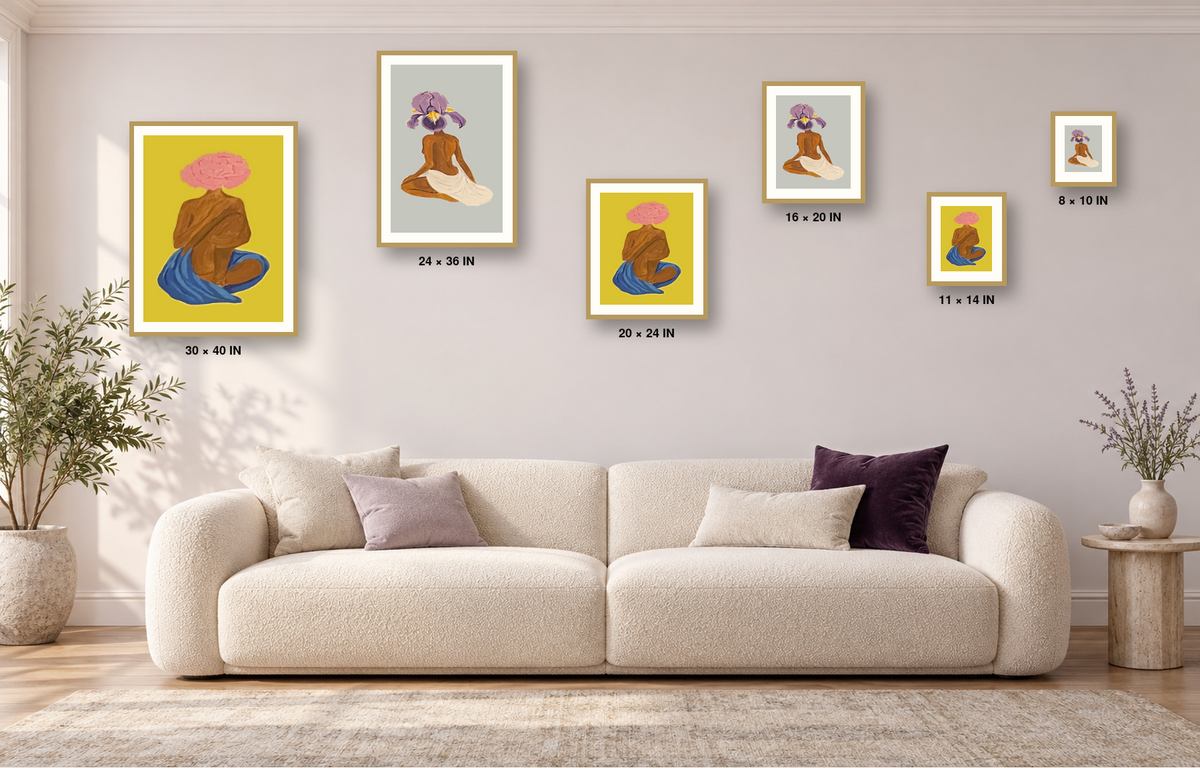 Limited Edition Birth Month Flower Giclée Prints