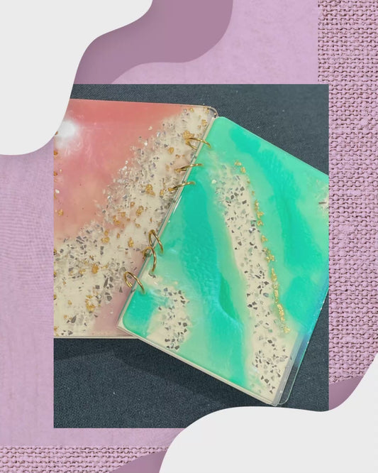 Hand Crafted Resin Journal